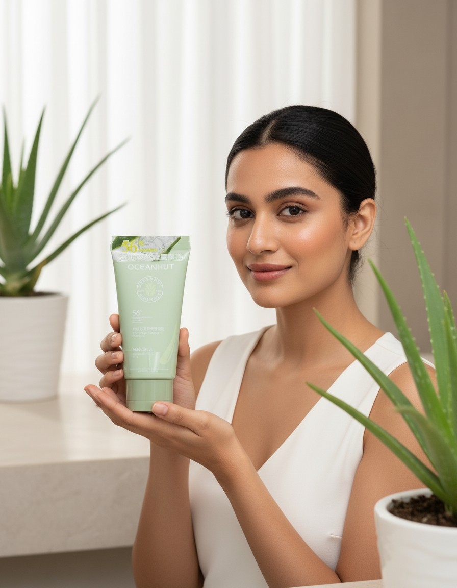 Aloe vera face wash