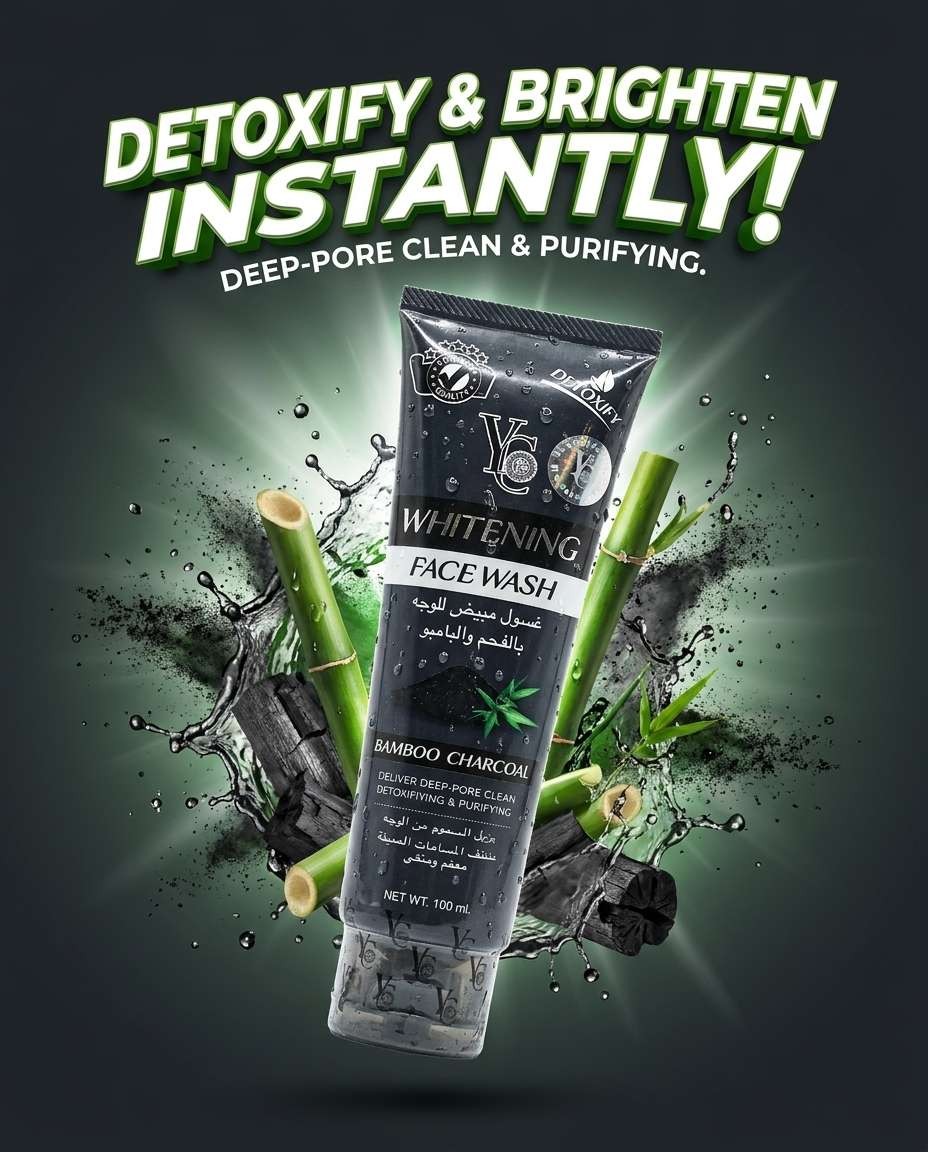 Bamboo charcoal Face wash